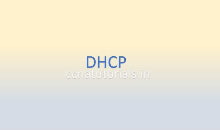 DHCP Dynamic Host Configuration Protocol Explained :CCNA TUTORIALS