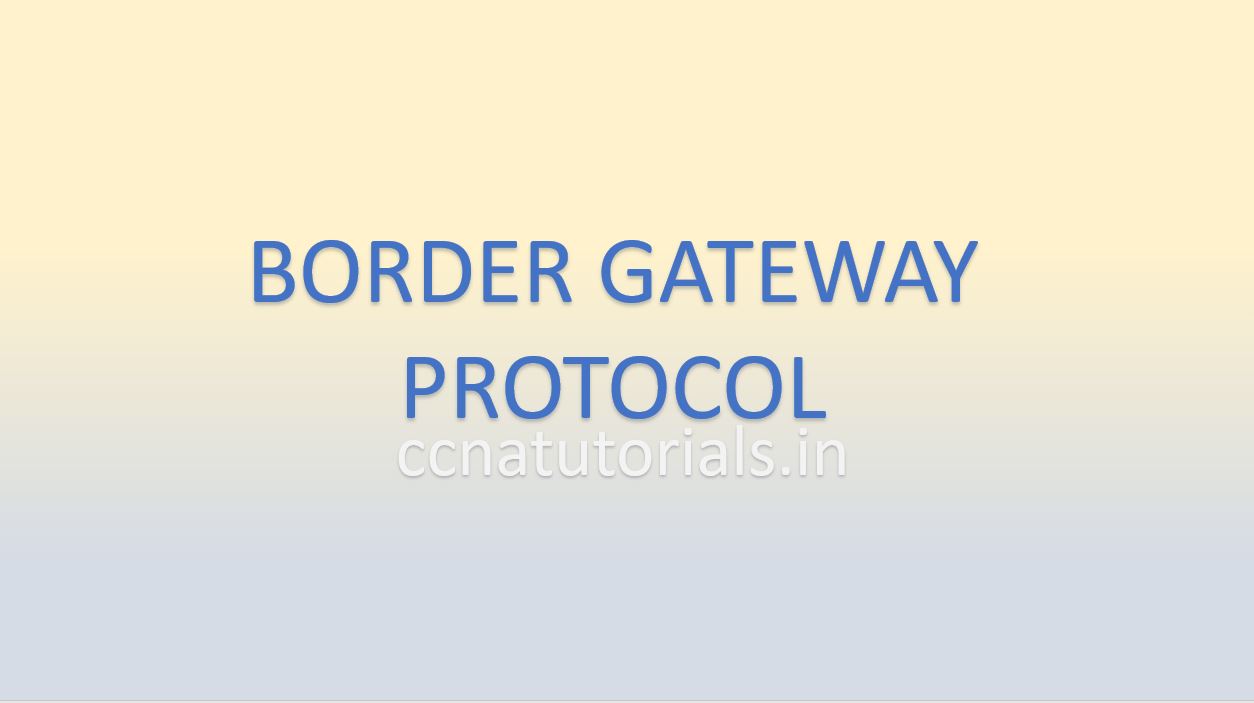 border gateway protocol bgp, ccna, ccna tutorials