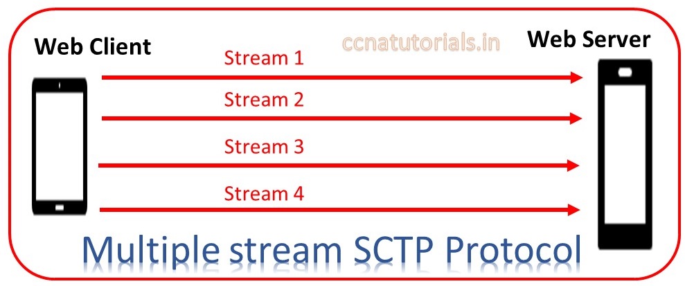 SCTP Stream Control Transmission Protocol, ccna tutorials, ccna