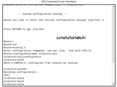 Command Line Interface CLI in Cisco IOS Explained:- CCNA TUTORIALS