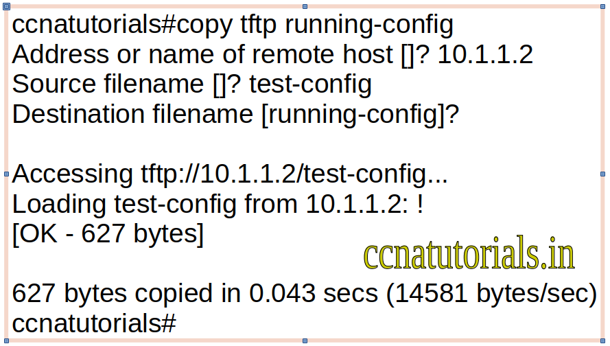 restore configuration of router, ccna, ccna tutorials