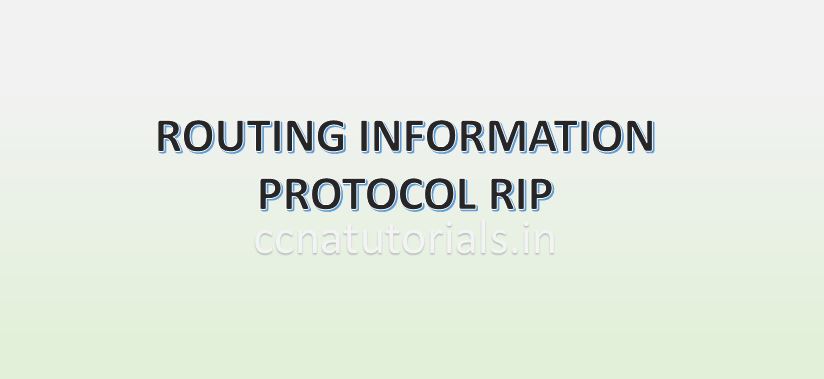 routing information protocol, rip, ccna, ccna tutorials