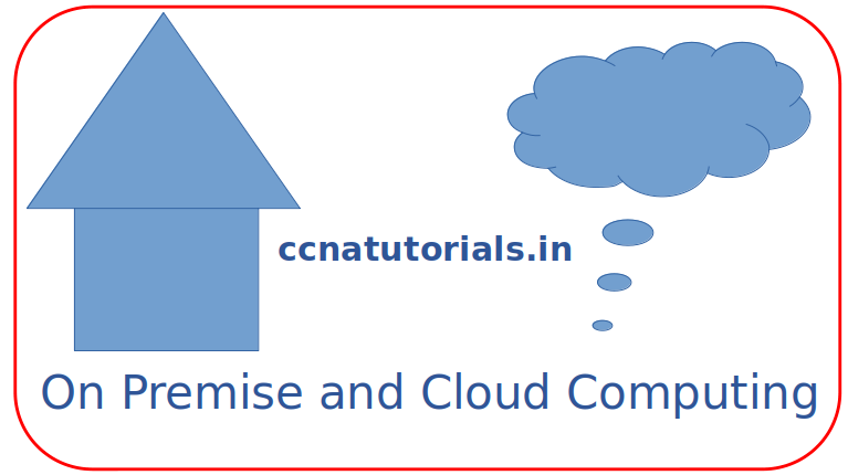 on premise and cloud computing, ccna , ccna tutorials