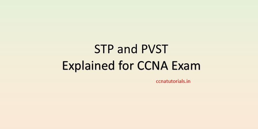 stp and pvst, ccna, ccna tutorials