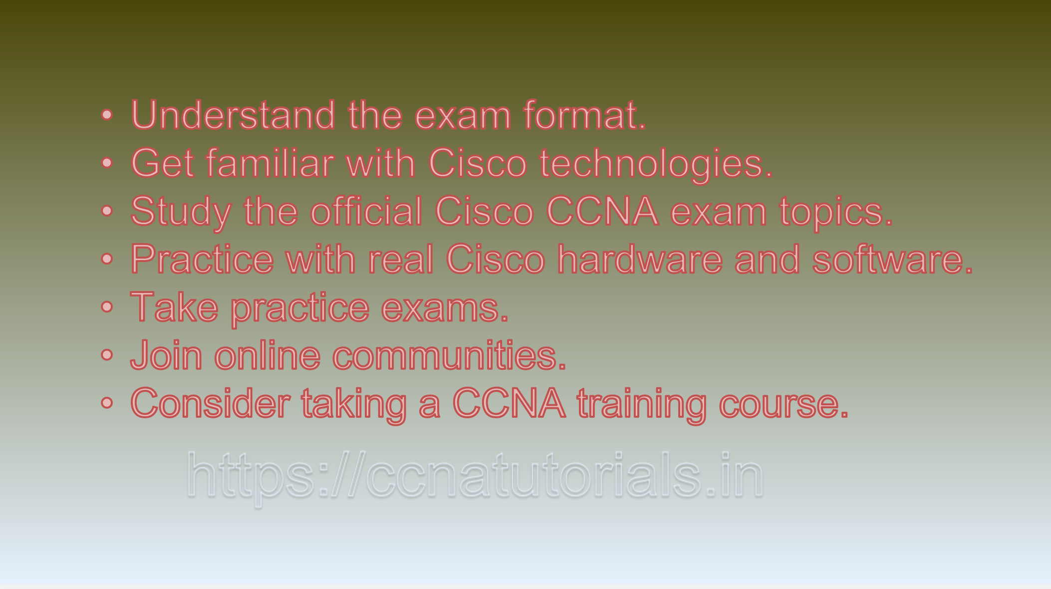 How to prepare for CCNA exam 1, ccna, ccna tutorials, CCNA Exam
