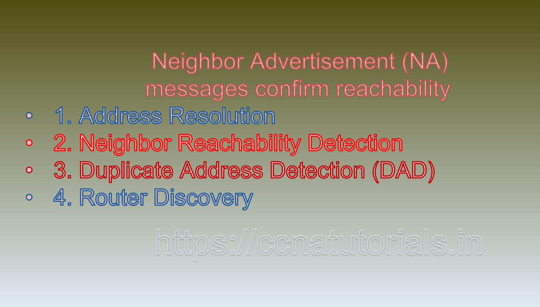 IPv6 Neighbor Solicitation and Advertisement, ccna, ccna tutorials