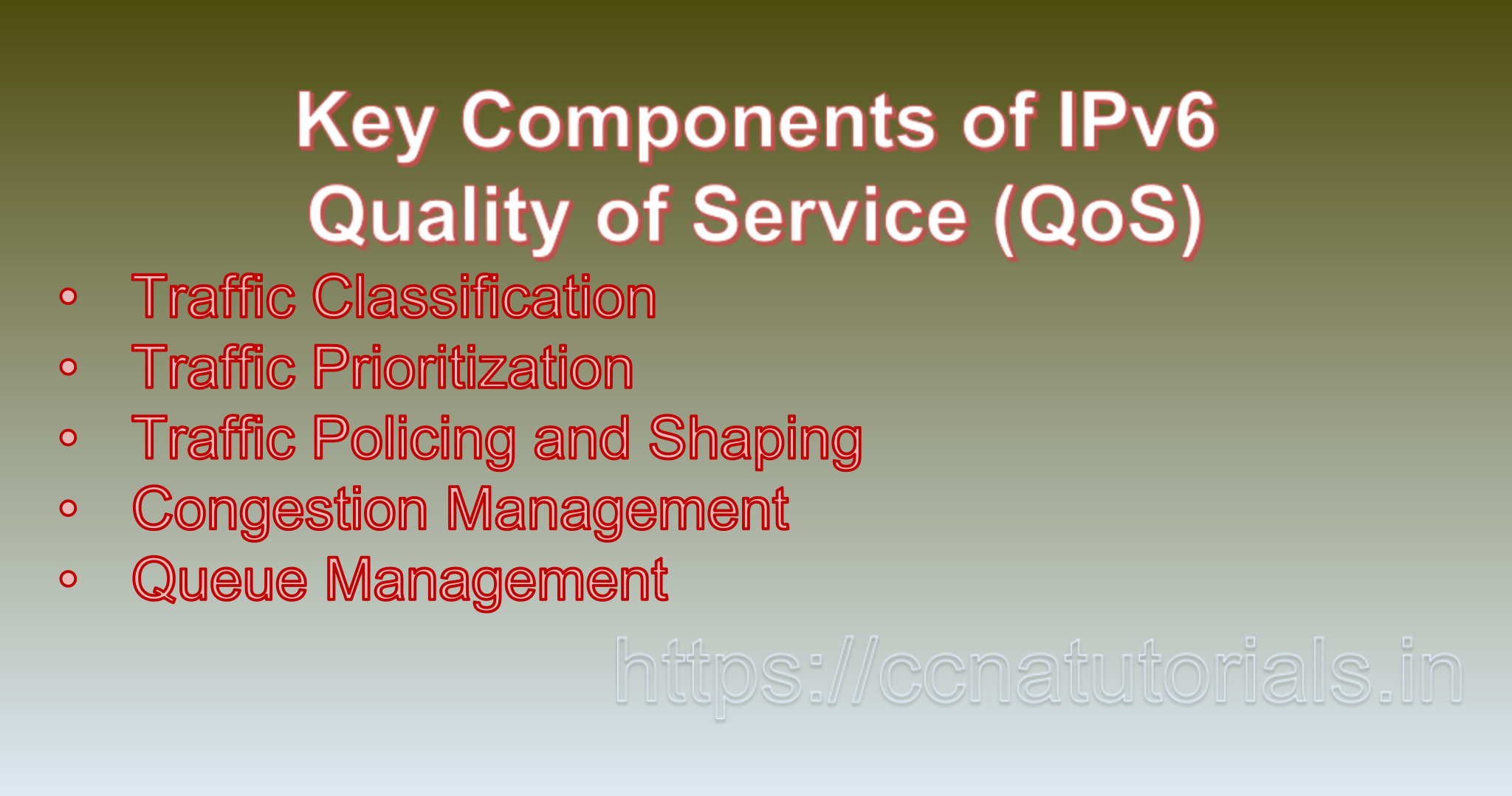 IPv6 Quality of Service (QoS), ccna, ccna tutorials