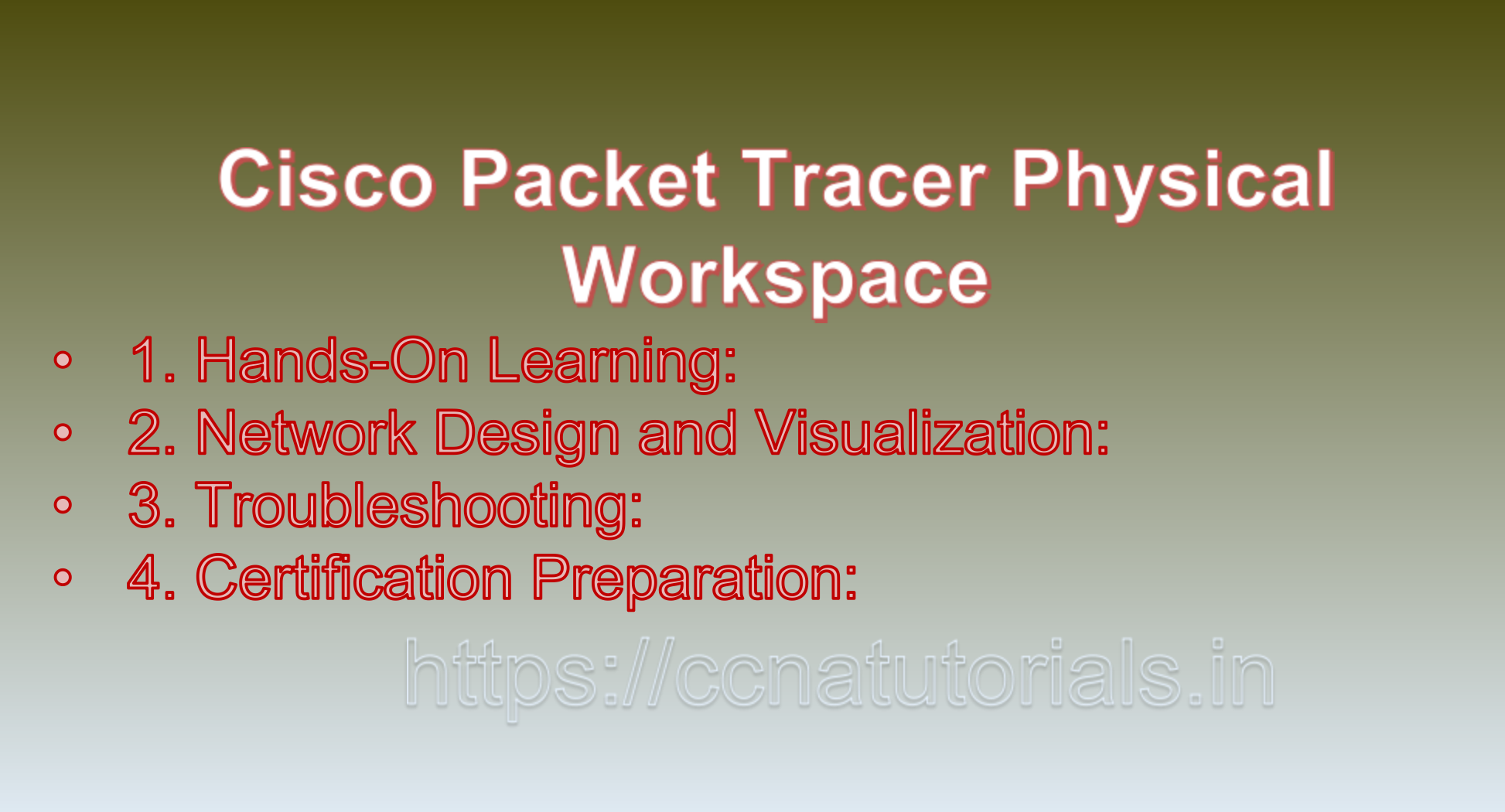 Cisco Packet Tracer Physical Workspace, ccna, ccna tutorials