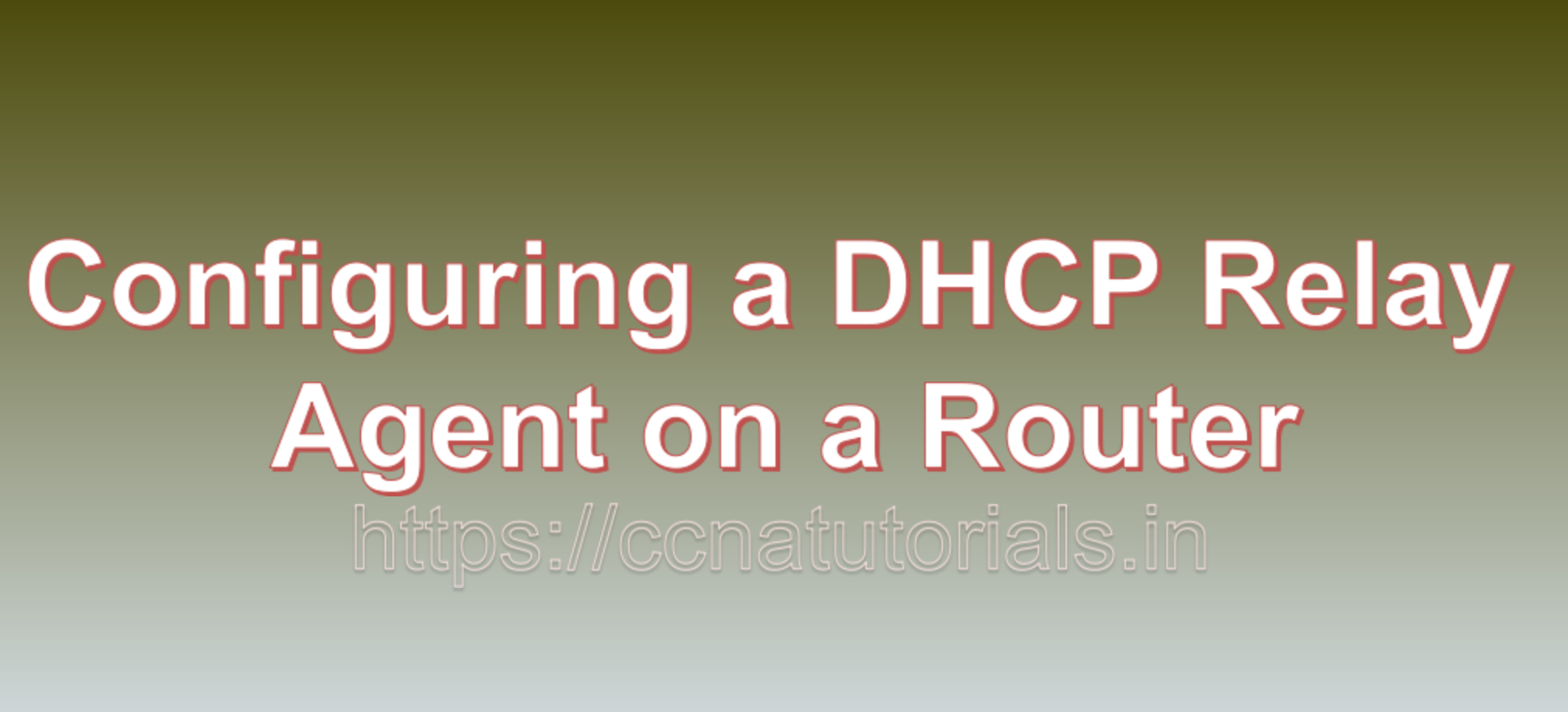 Configuring a DHCP Relay Agent on a Router, ccna, ccna tutorials