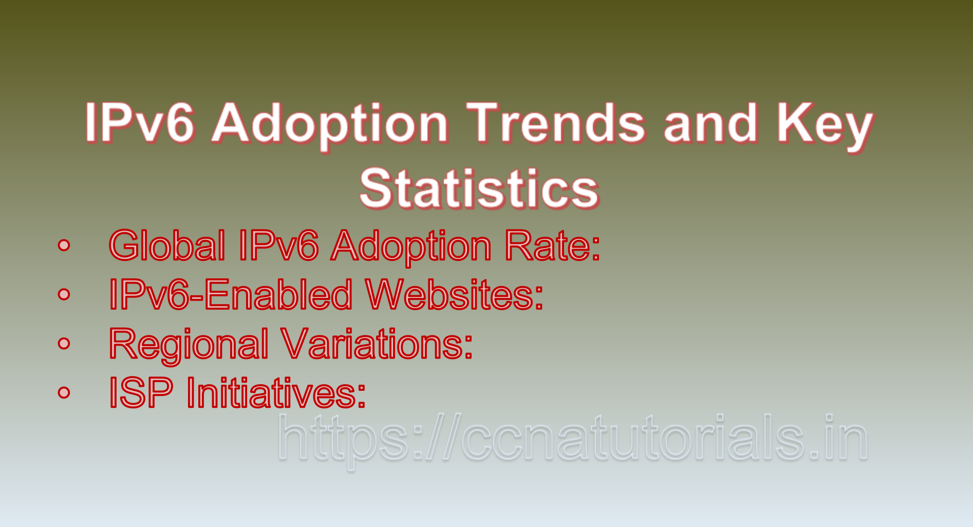 IPv6 Adoption and Statistics, ccna, CCNA TUTORIALS