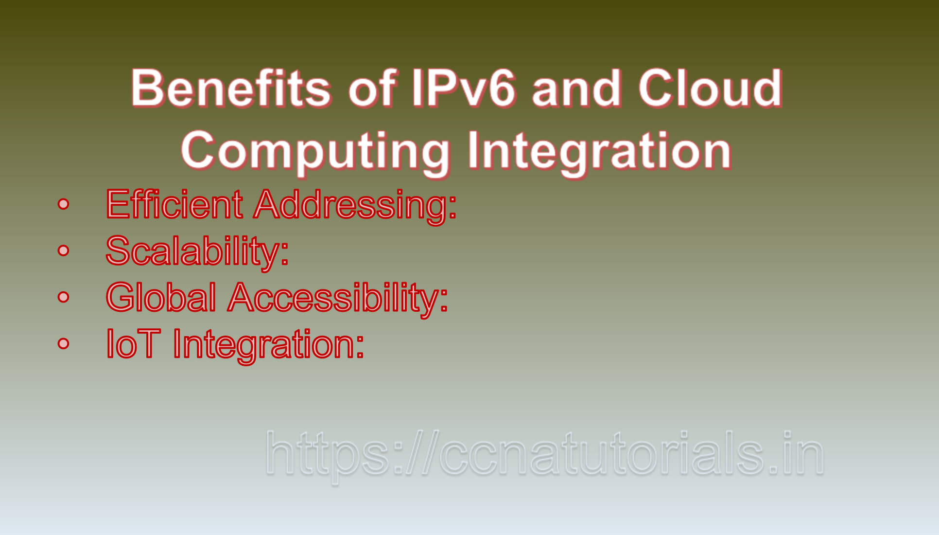  IPv6 and Cloud Computing, ccna, CCNA TUTORIALS