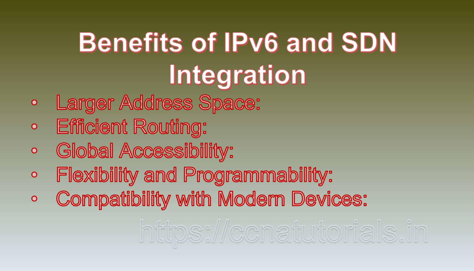 IPv6 and Software-Defined Networking (SDN), ccna, ccna tutorials