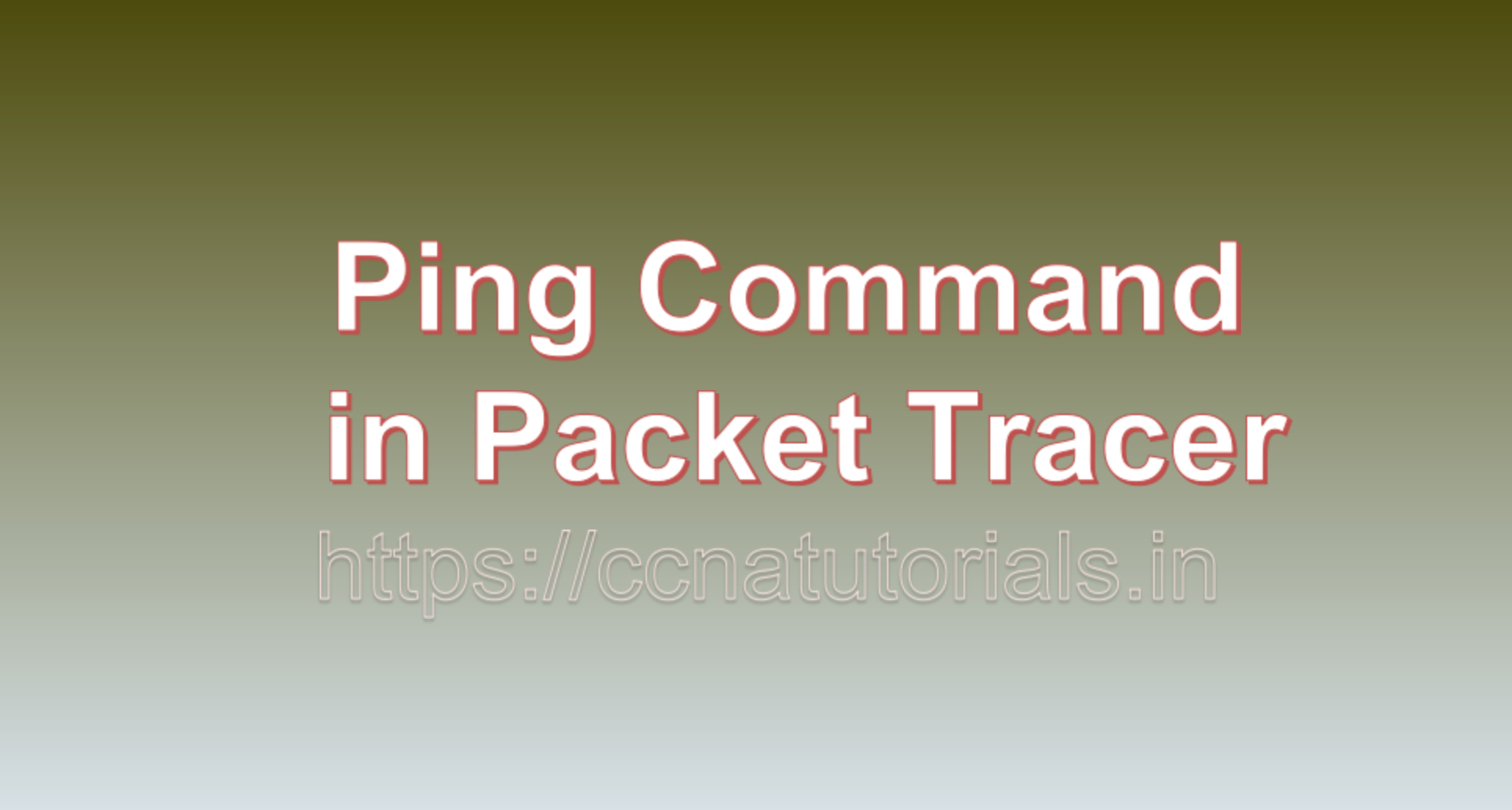 Ping Command in Packet Tracer, ccna, ccna tutorials