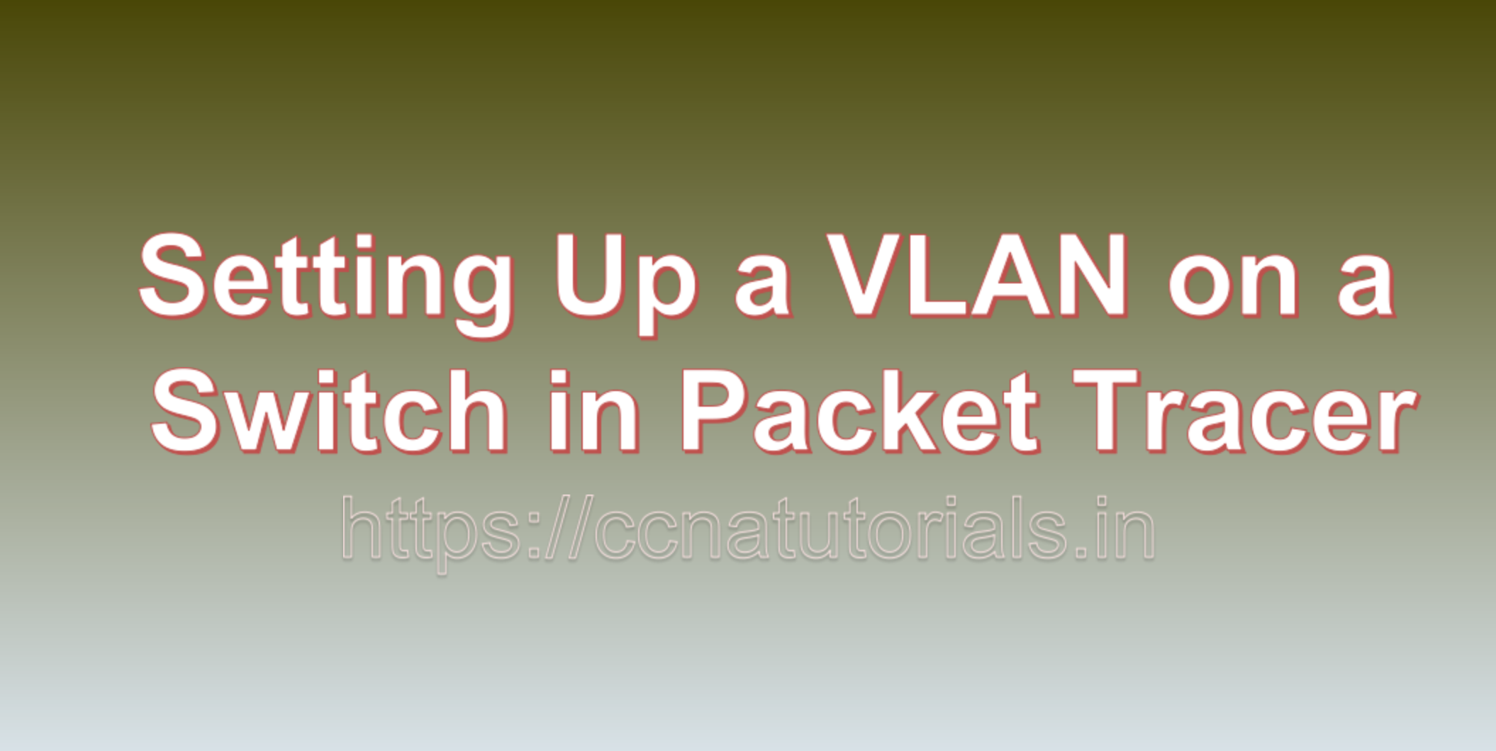 Setting Up a VLAN on a Switch in Packet Tracer, ccna, ccna tutorials