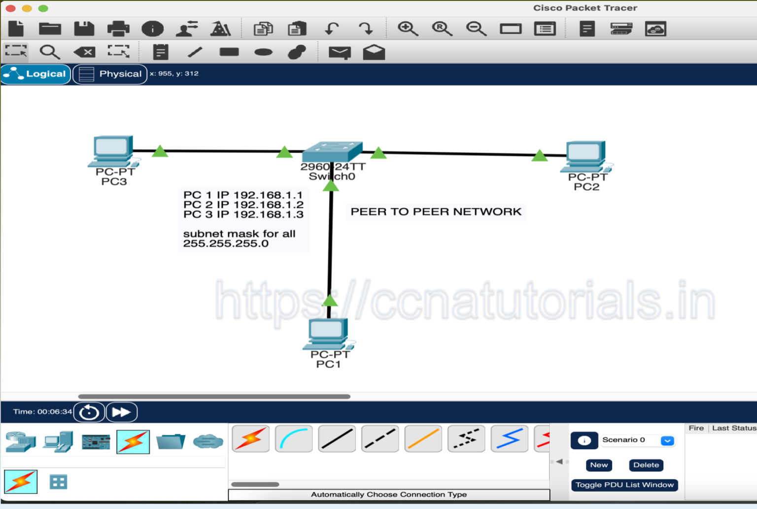 Peer To Peer Networks Packet Tracer Ccna Tutorials