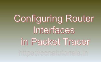 configuring router interfaces in packet tracer, ccna, ccna tutorials