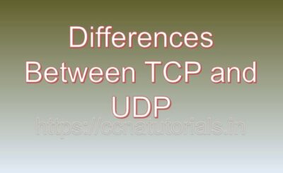 Differences between TCP and UDP, ccna, ccna tutorials