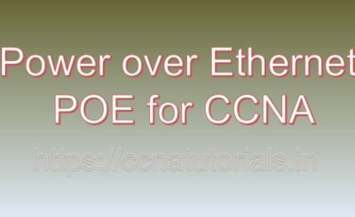 Power over Ethernet POE for ccna, ccna, ccna tutorials