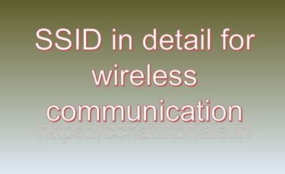 SSID in detail for wireless communication, ccna, ccna tutorials