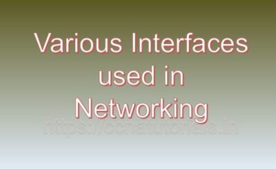 various interfaces used in networking, ccna, ccna tutorials