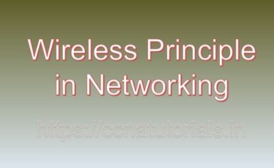 wireless principle in networking, ccna, ccna tutorials