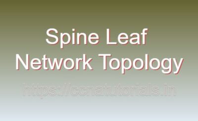 Spine leaf network topology, ccna, ccna tutorials